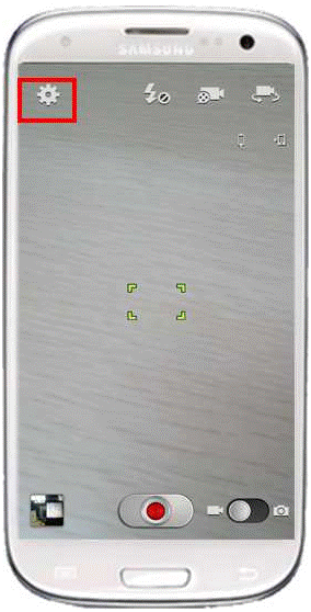 三星I9300如何更改照相机/摄录一体机的分辨率